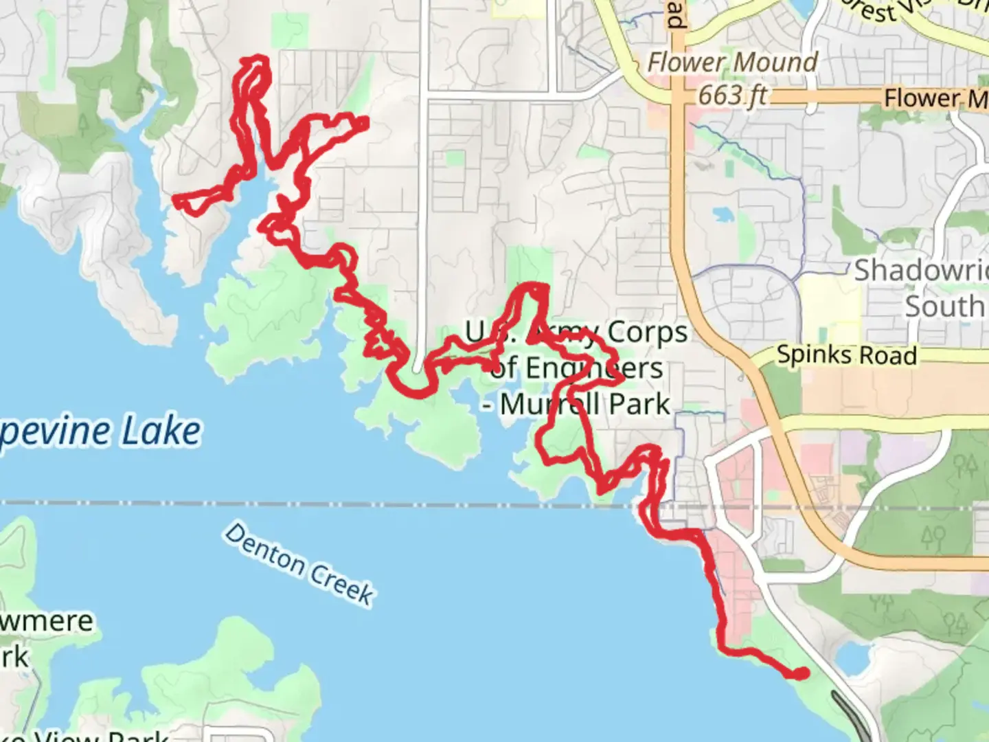 An image depicting the trail Northshore Trail Loop and its surrounding area.
