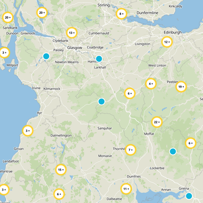 East Ayrshire Static Map