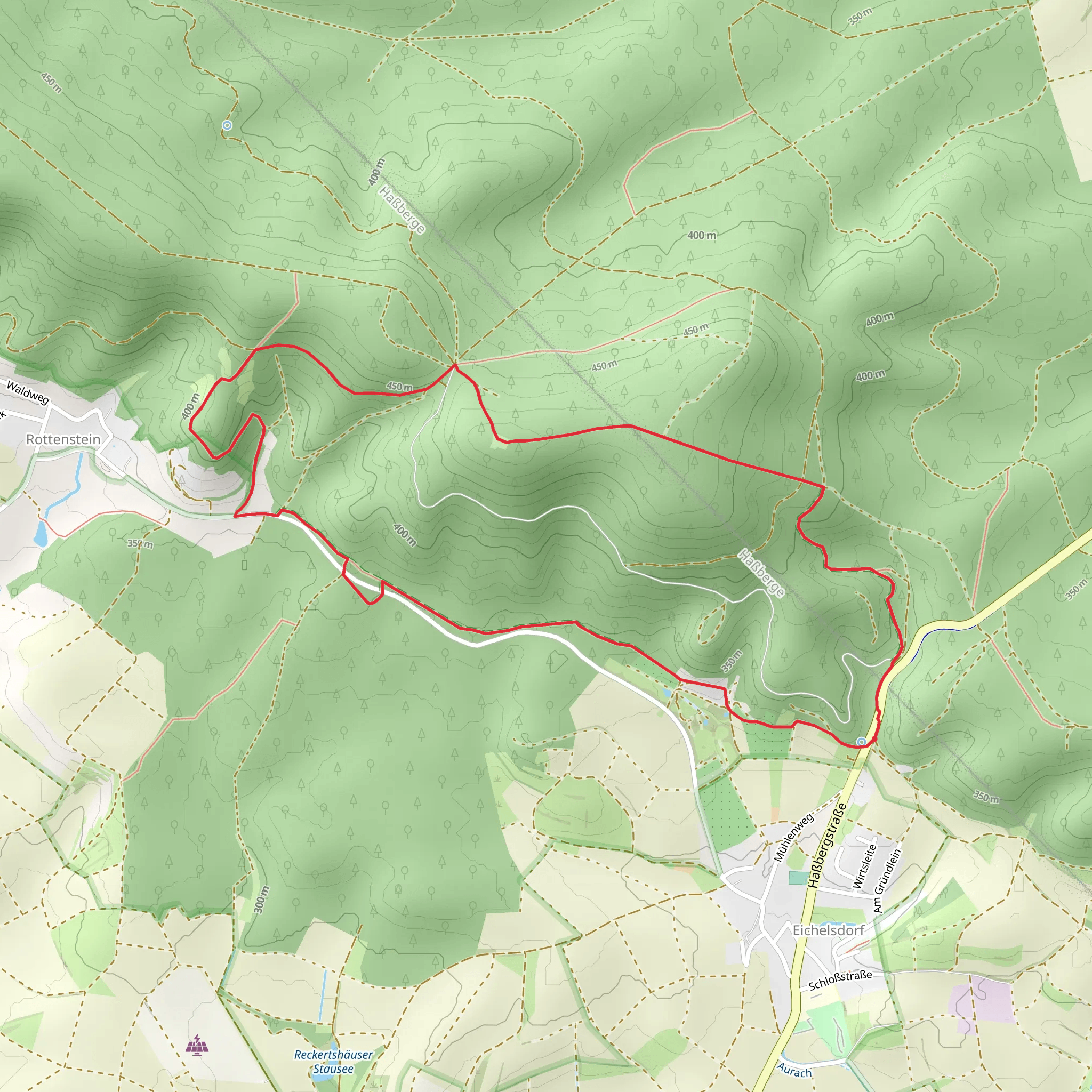 Rundwanderweg Reh and Lauftour | Haßberge | Germany