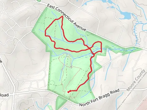 Lighter Stump Trail and Holly Road Trail Loop