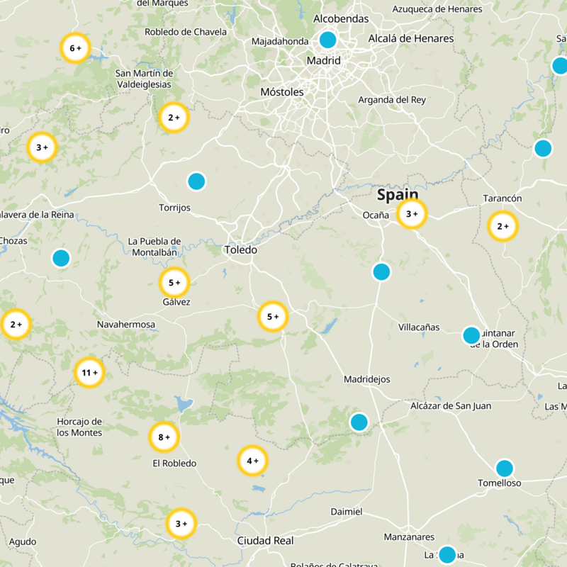 Almonacid de Toledo Static Map