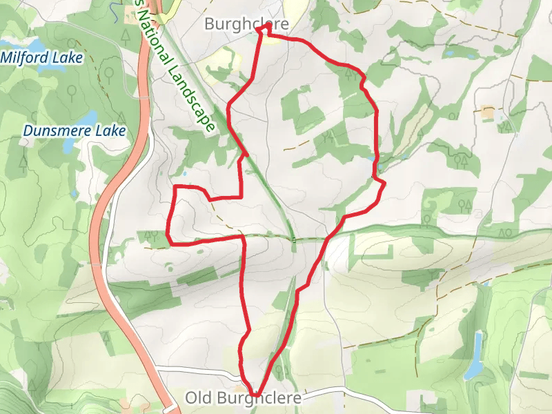 Woodground Copse and Ware Copse Loop