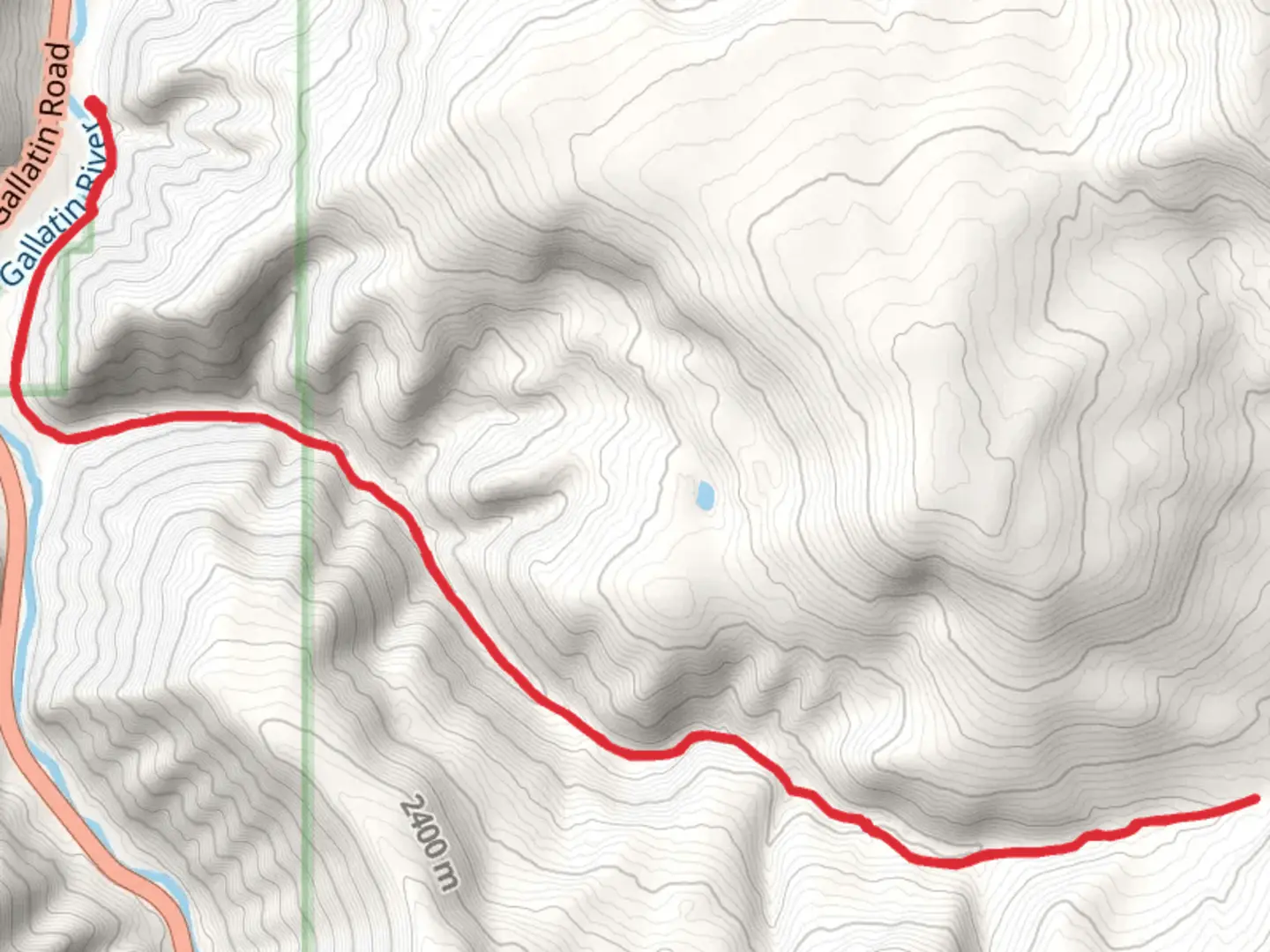 An image depicting the trail Elk Horn Trail and its surrounding area.