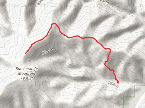 Butcher Knife Trail