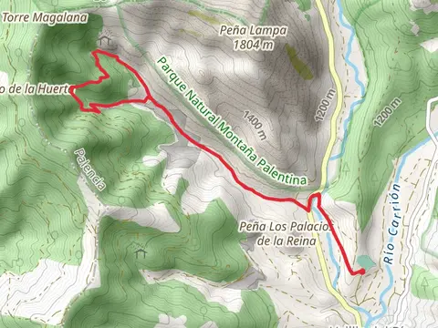 Path of the Roblón of the Monastery PR P 12