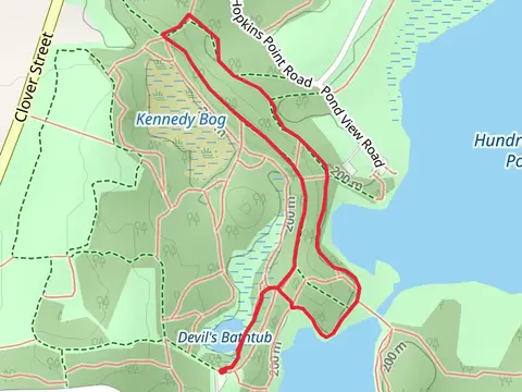 Hundred Acre Pond Loop