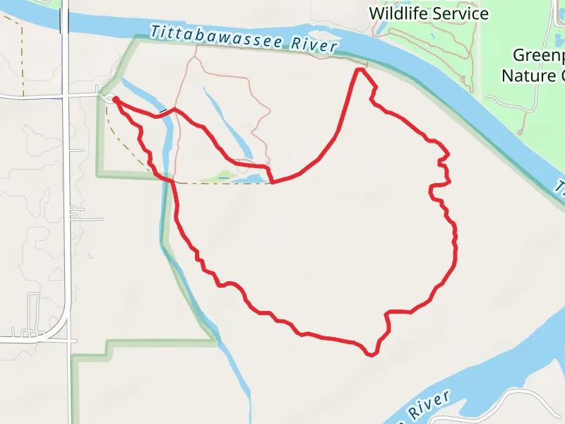 Stroebel Road Loop via Shiawassee River
