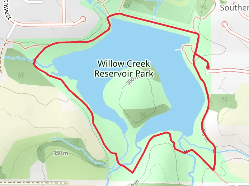 Willow Creek Reservoir Loop