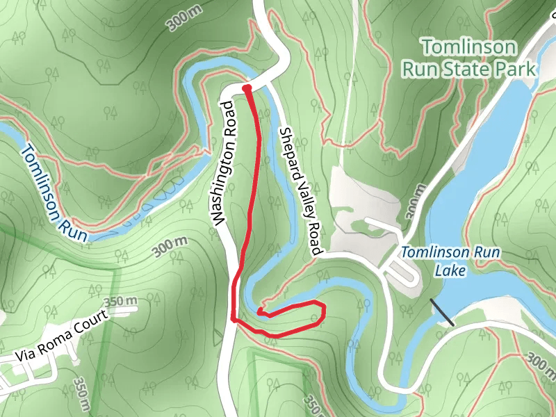 Tomlinson Run and Beach Bridle Trail