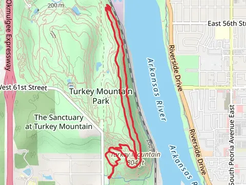 Turkey Mountain and Yellow Trail Loop