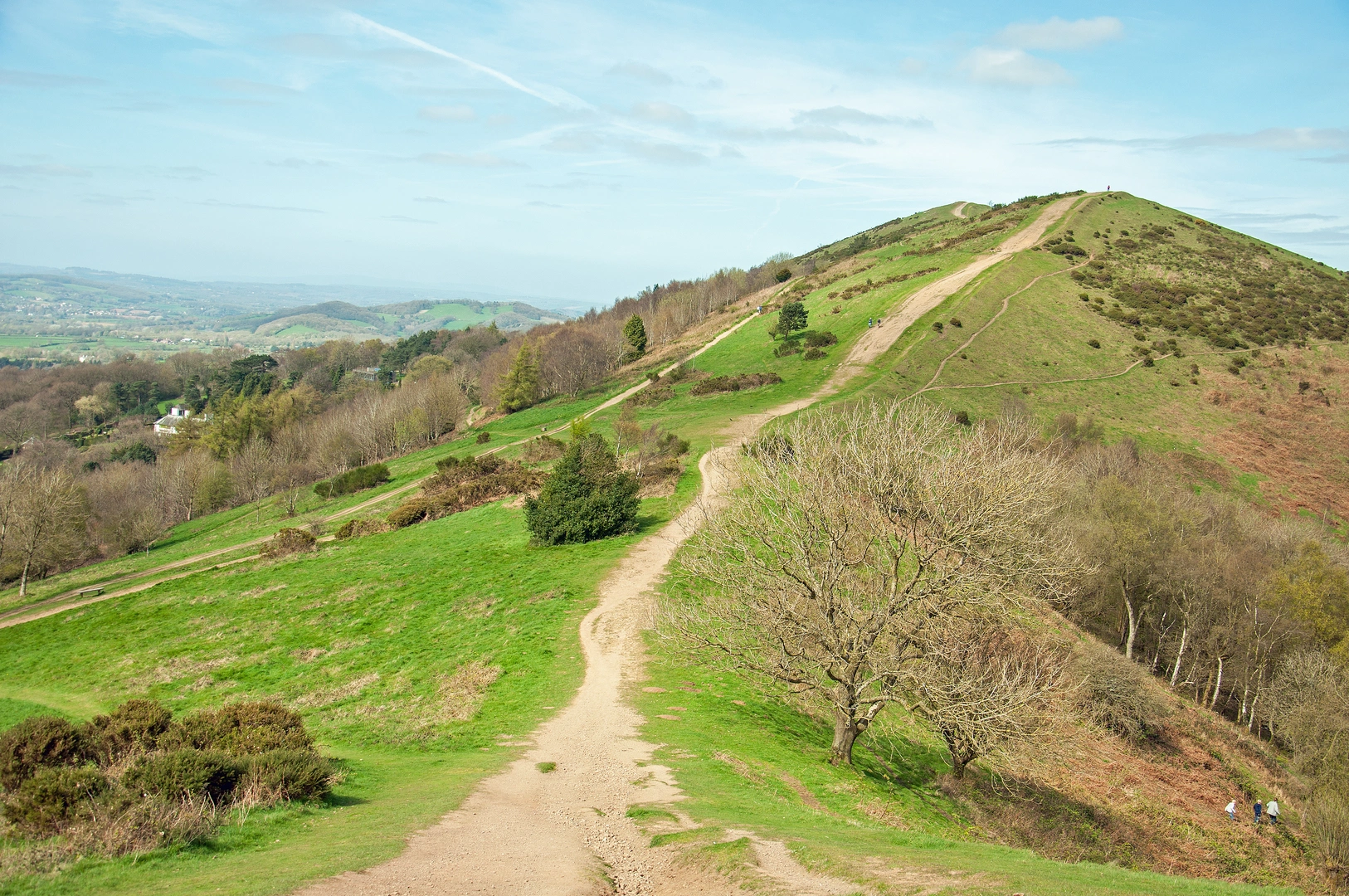 An image depicting the trail Worcestershire Loop from Great Malvern and its surrounding area.