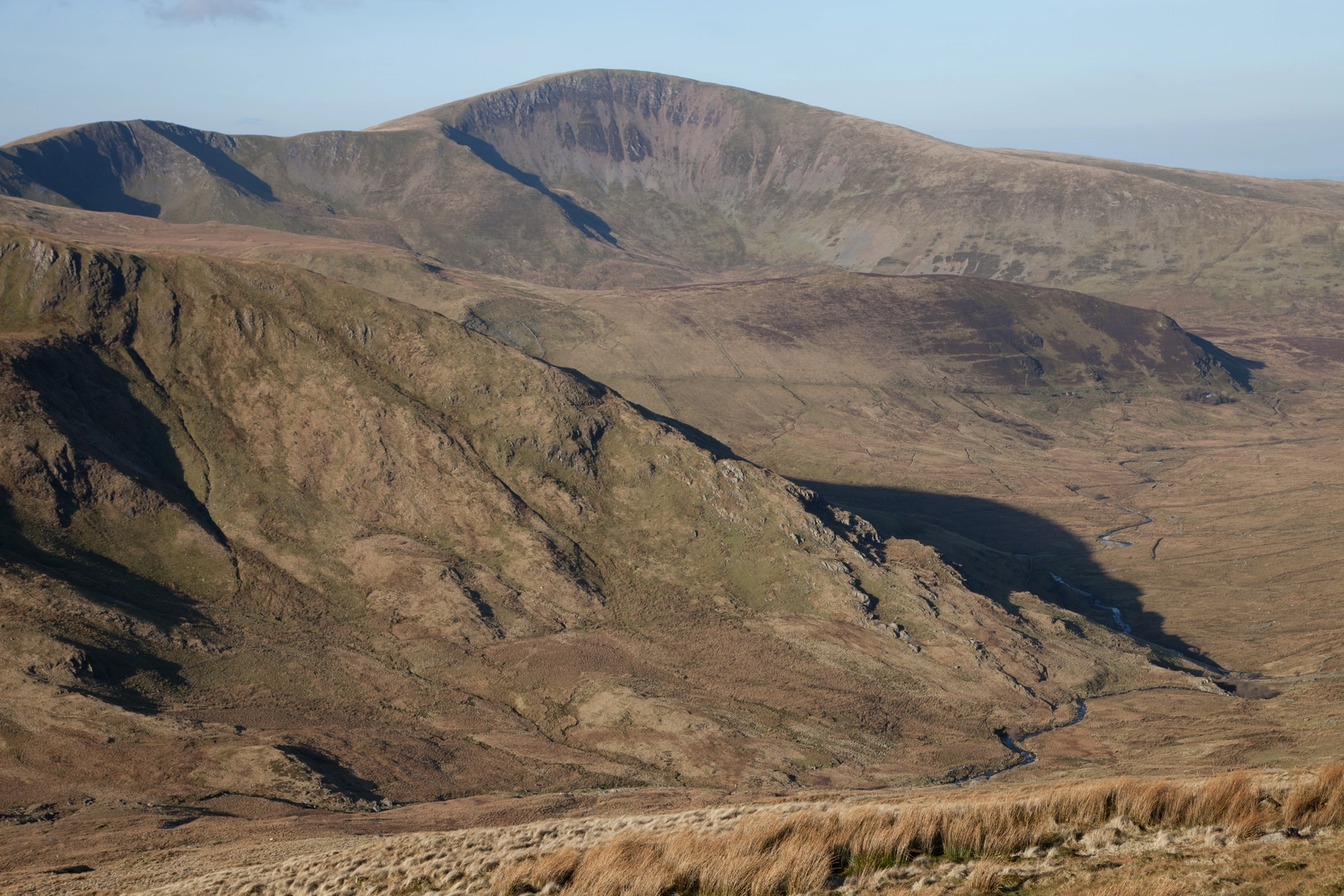 An image depicting the trail Moel Eilio and Moel Cynghorion from Llanberis and its surrounding area.