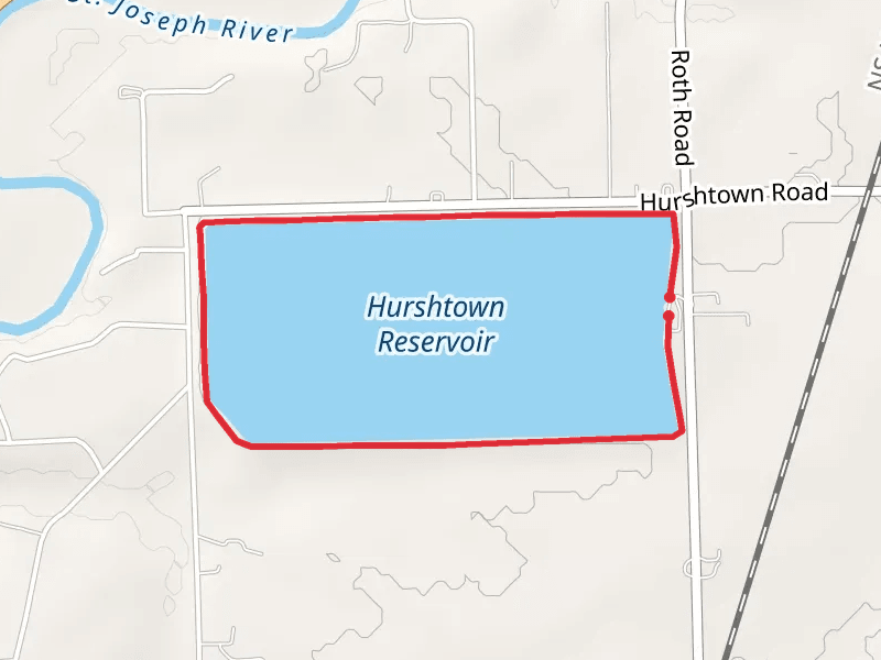 Hurshtown Reservoir Loop