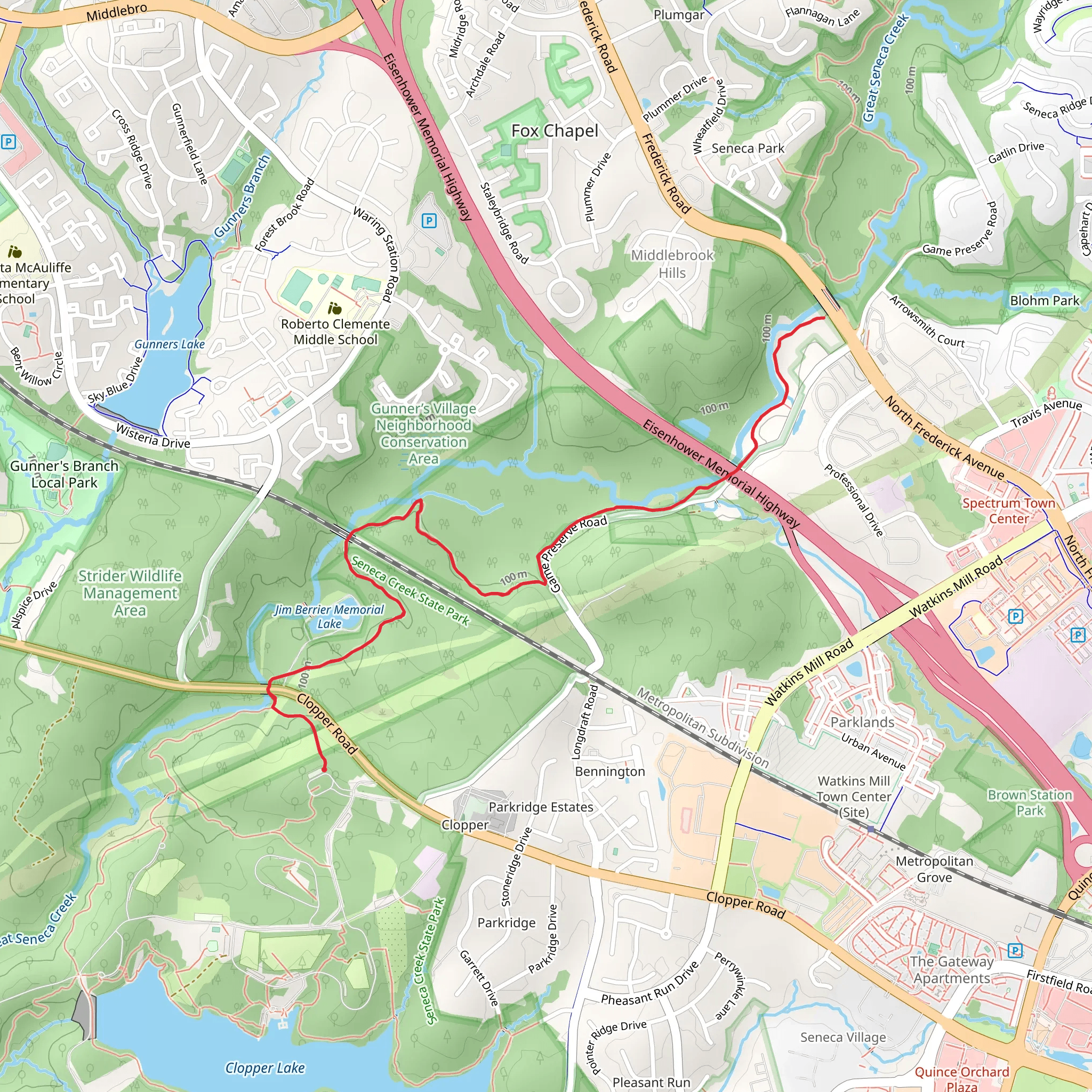 Great Seneca and Seneca Creek Greenway Trail | Montgomery County | Mar