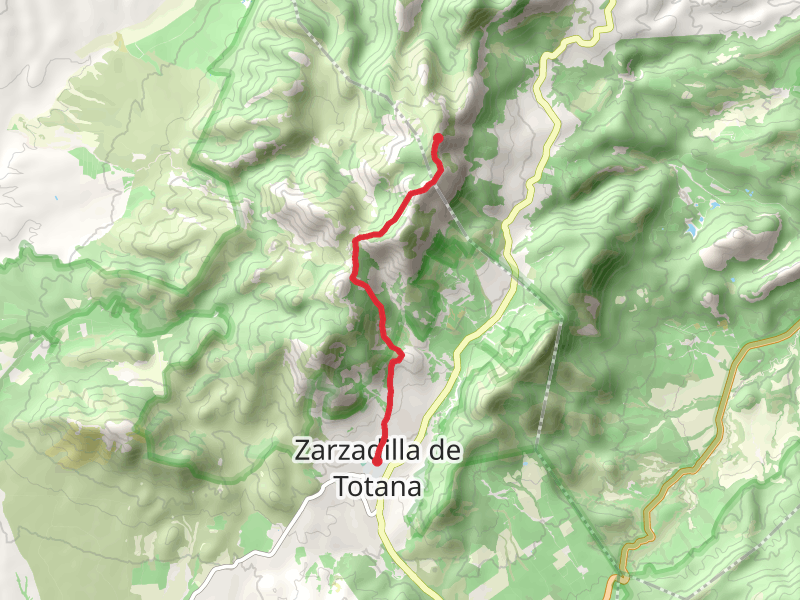 Path of Cerro de la Selva PR MU 102