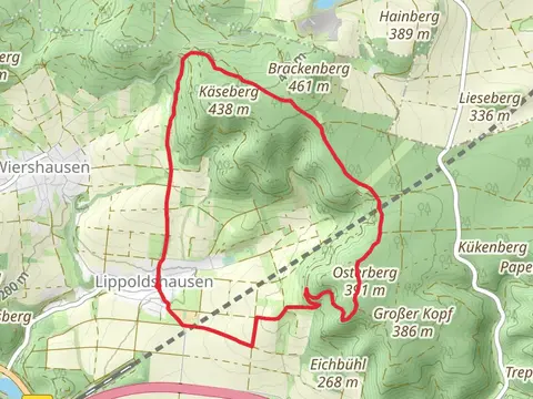 Über die Lippoldshaeuser Berge