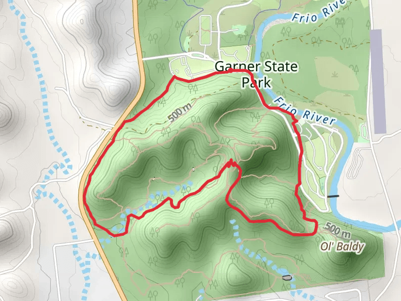 Madrone Walkway, Foshee and Highway Loop Trail