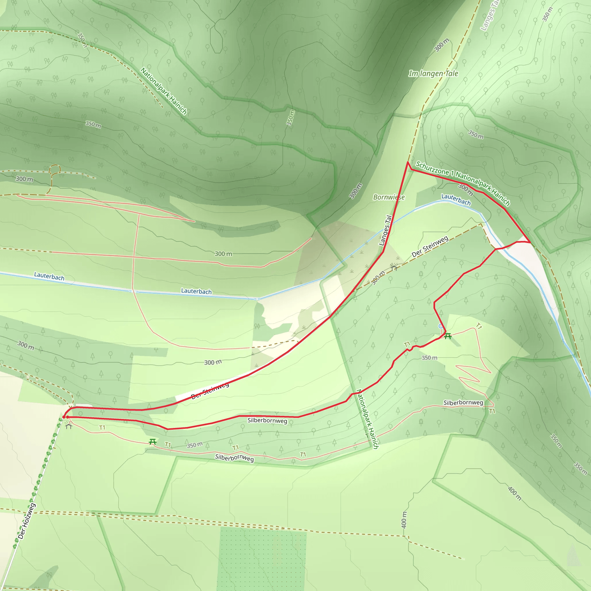 Sulzrieden Loop via Wanderweg Sulzrieden mobile static map