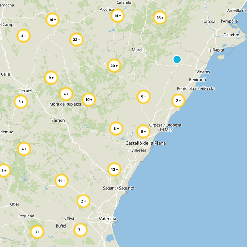 Figueroles Static Map