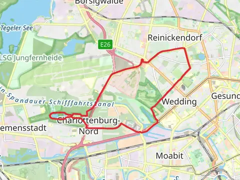 Jungfernheideteich and Leutnantsberg Loop