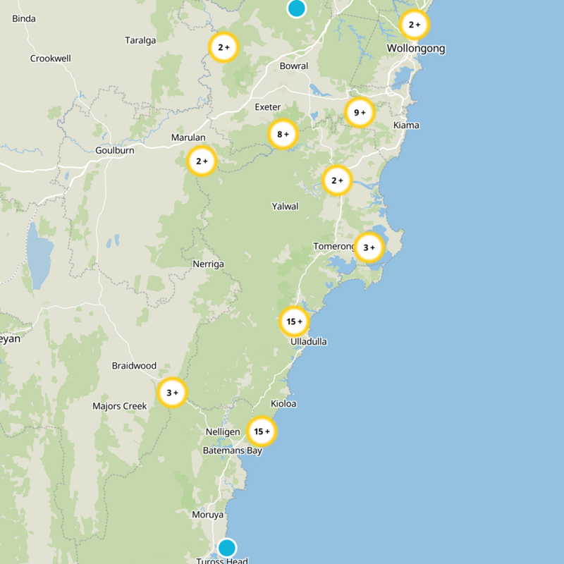 Shoalhaven City Static Map