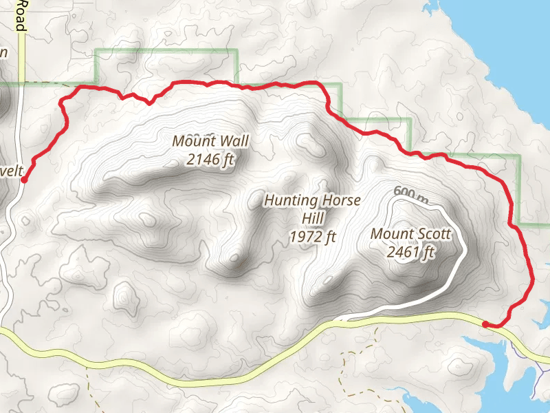 Mount Scott Fire Road