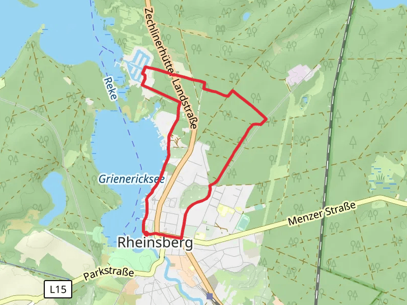 Grienericksee via Uferpromenade