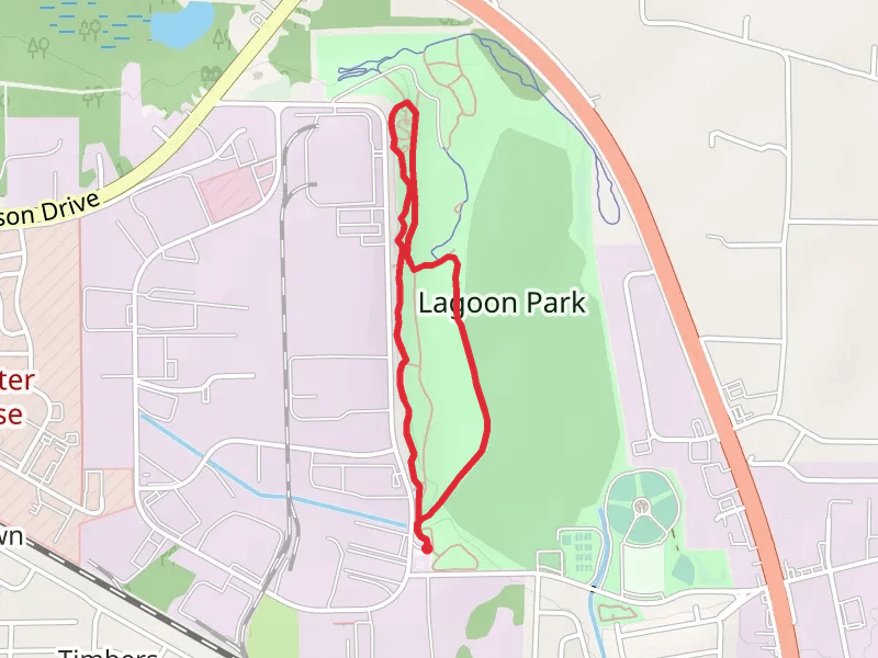 Creek and Cross Country Loop Trail