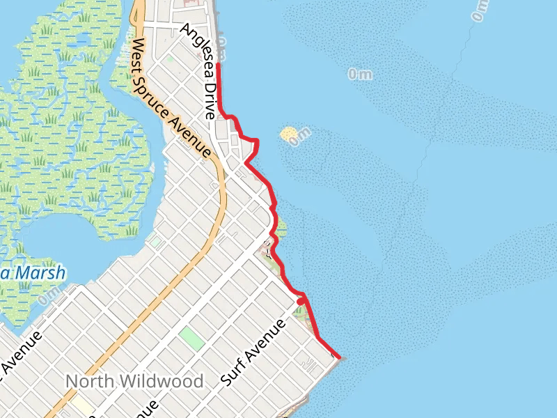 North Wildwood Seawall Walk