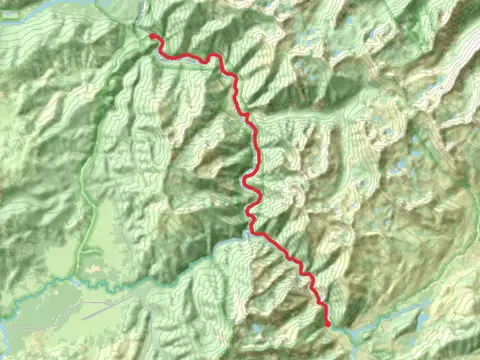 Middle Fork Trail and Marsh Creek Trail