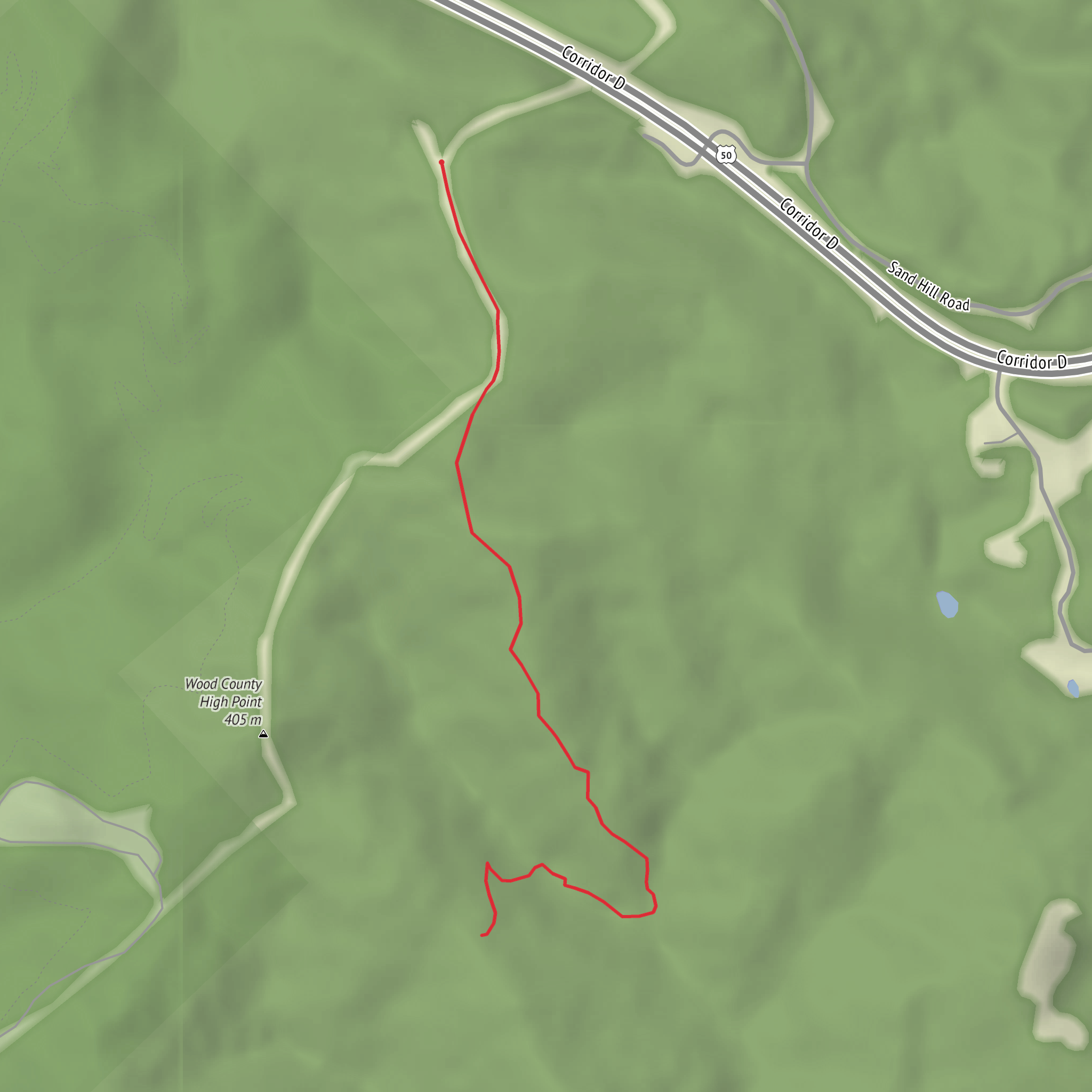 First Oil Trail mobile static map