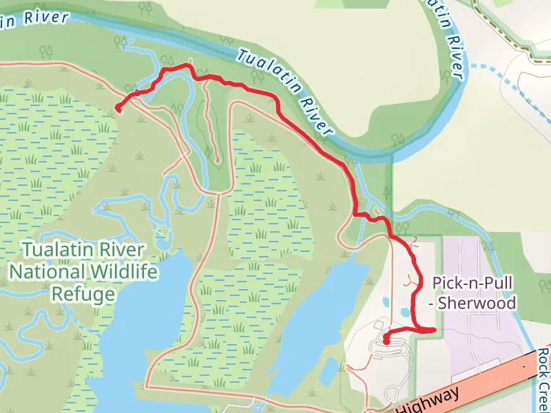 Tualatin River and Wetland Trail