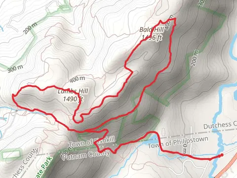 Bald Hill and Lambs Hill Loop Trail