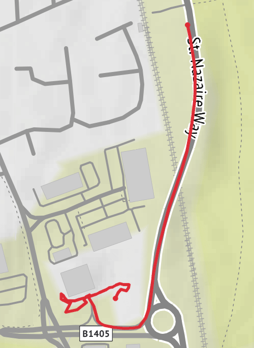 Sunderland Walking mobile static map