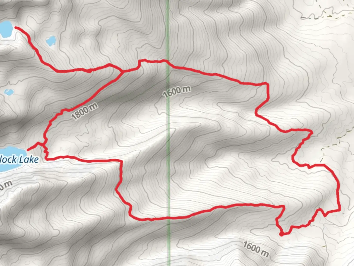An image depicting the trail Hemlock Lake and North Hemlock Lake via Hemlock Point Loop Trail and its surrounding area.