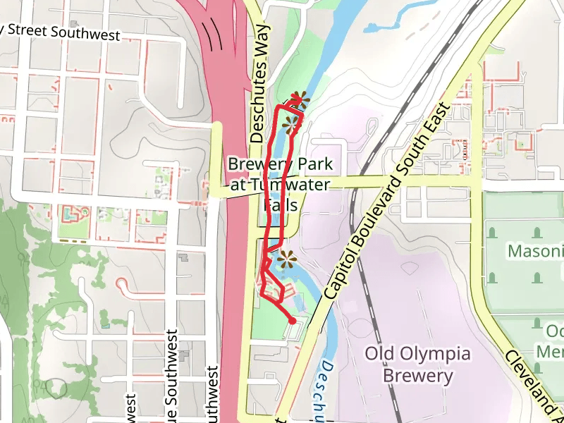 Tumwater Falls Park Loop