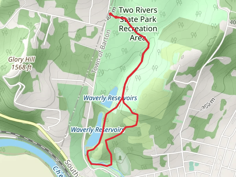 Waverly Reservoirs Loop
