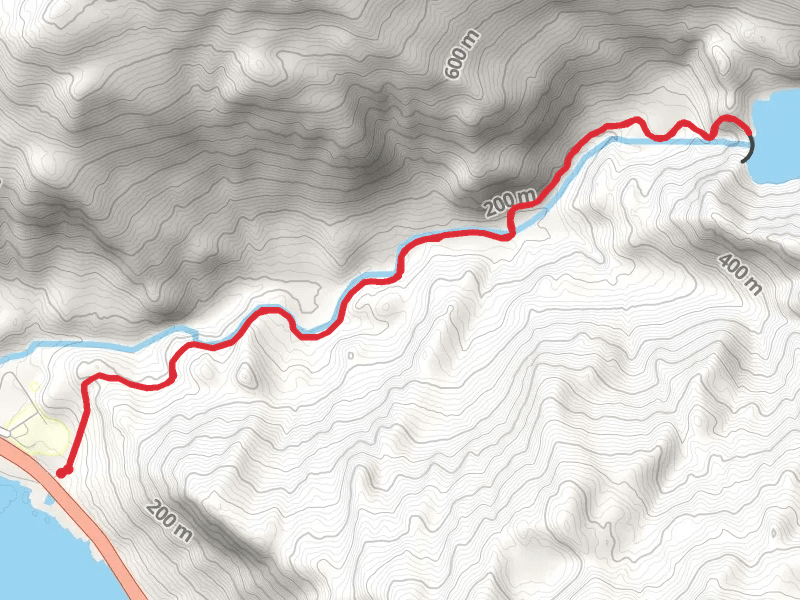 Salmon Creek Reservoir via Salmon Creek Trail