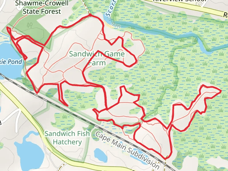 Scorton Creek and Hoxie Pond Loop