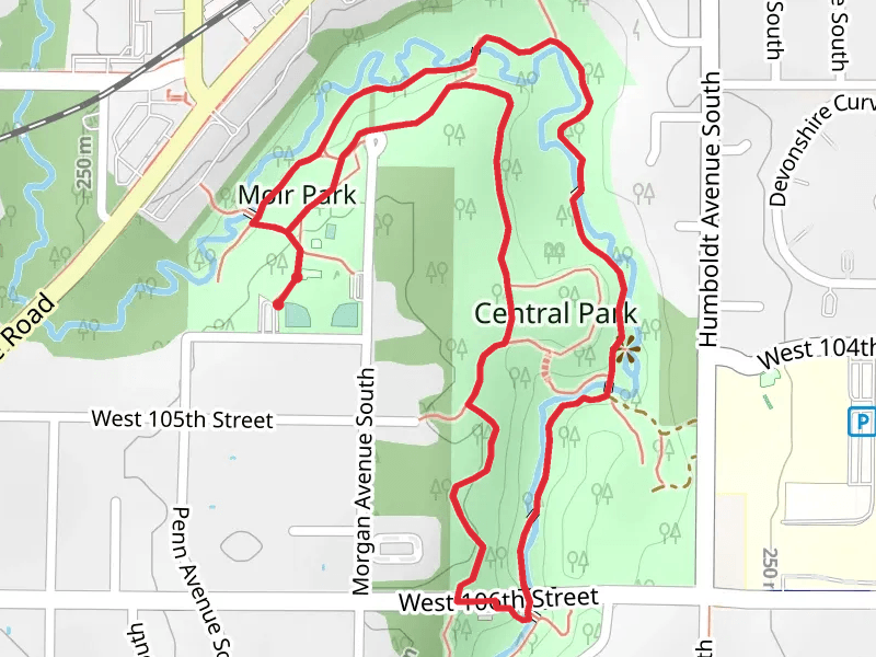 Moir Park and Central Park Loop