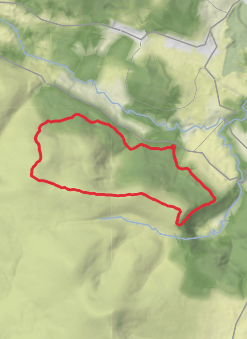Hike on Crone Hill Hike mobile static map