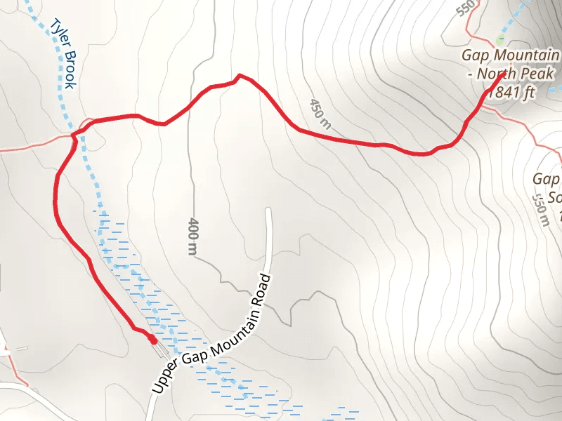 Gap Mountain - North Peak Trail
