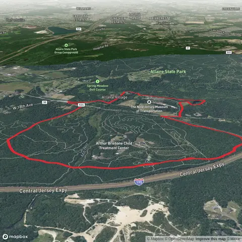 Orange Trail and Race Way