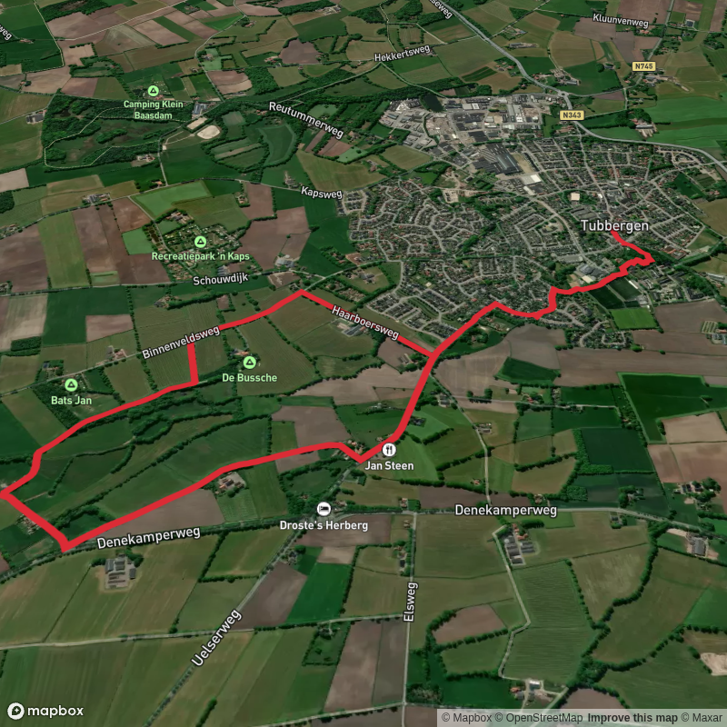 Tubbergen - Oranje Route and Hilligenpad Loop