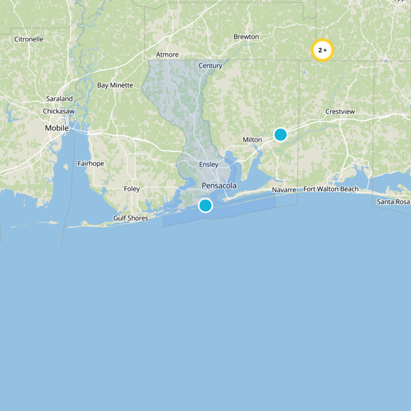 Escambia County Static Map