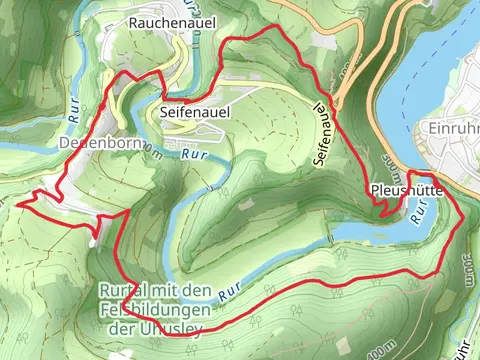 Rur via Eifelsteig and Eichheck-Runde