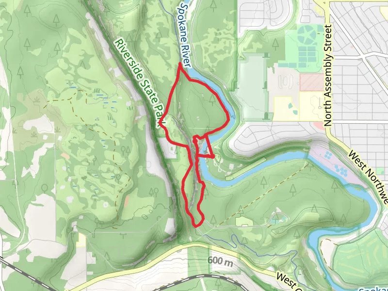 Trail 25 and Centennial Trail