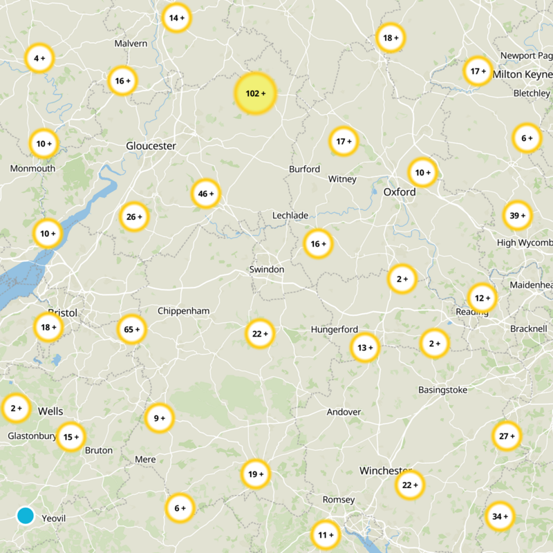 Swindon Static Map