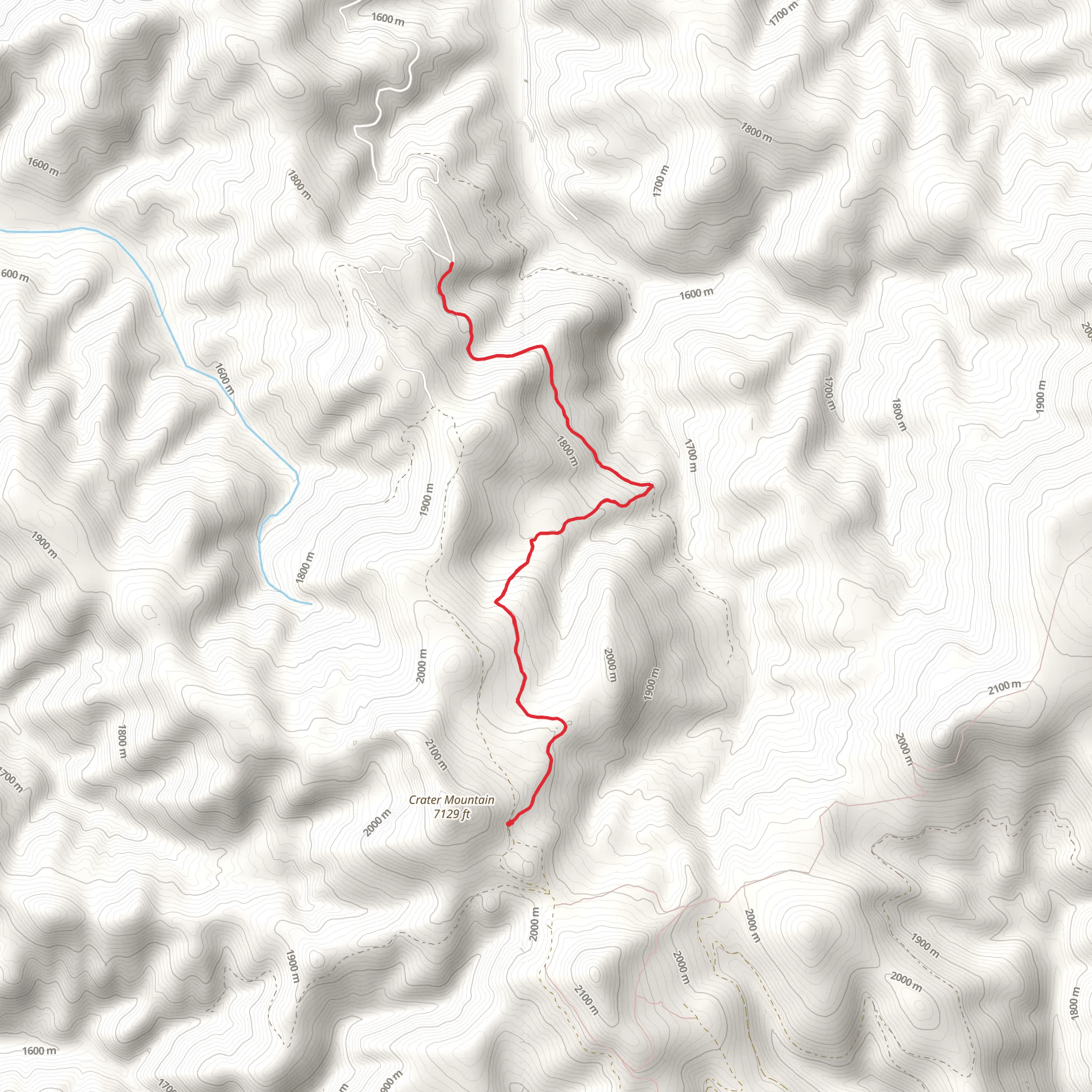 Hogum Creek Trail mobile static map