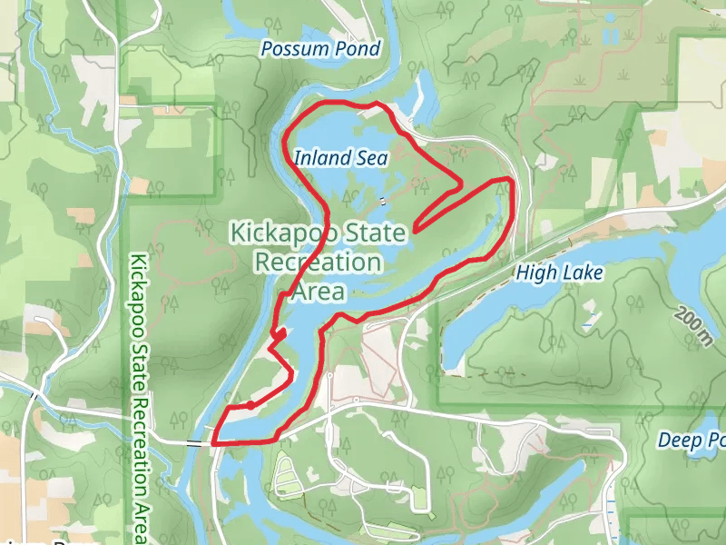Clear Lake and Inland Sea Loop